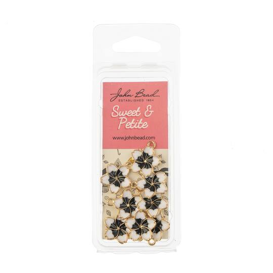 John Bead Sweet & Petite Flower Charms
